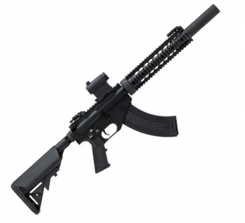 Страйкбольный автомат CYMA AR47 QBS , быстрая замена пружины,металл,пластик,скл.прикл,ЗУ,АКБ- CM093A по низким ценам в магазине Пневмач