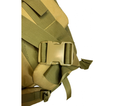Тактический рюкзак RealArm 65л песочный по низким ценам в магазине Пневмач
