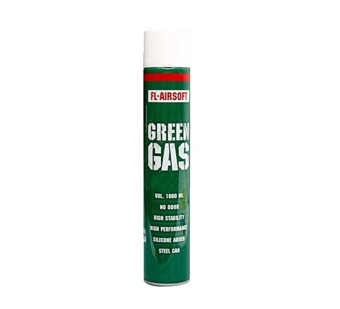 ГАЗ  Green gas FL-AIRSOFT 1000 мл (грин-газ, групповая тара 12 штук)	 по низким ценам в магазине Пневмач