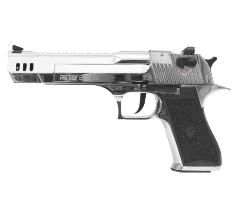 Пистолет охолощенный СХП  RETAY Eagle XU (Desert Eagle) 9mm P.A.K, никель по низким ценам в магазине Пневмач