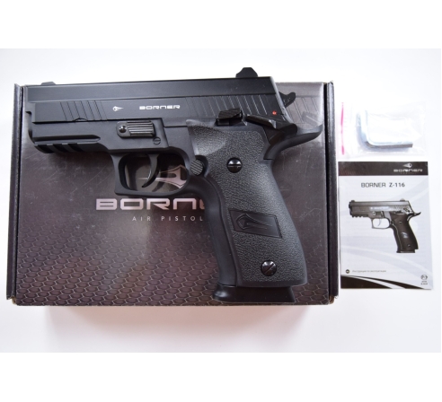Пневматический пистолет Borner Z116 по низким ценам в магазине Пневмач