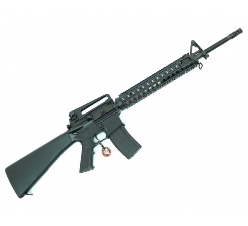 Страйкбольный автомат CYMA M16A4, металл, RIS, черн.пластик, ЗУ, АКБ - CM009A4 по низким ценам в магазине Пневмач