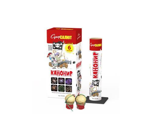 Фестивальные шары Канонир (1,5"х6) (1шт) по низким ценам в магазине Пневмач