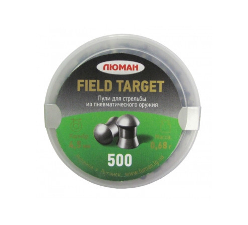 Пули пневматические Люман Field Target 4,5мм, 0,68г (450шт.) по низким ценам в магазине Пневмач