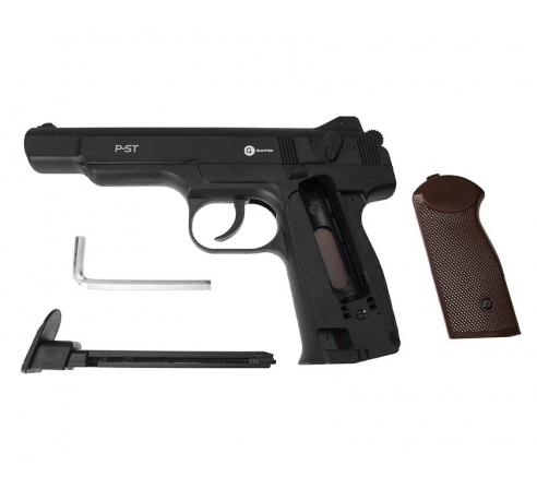 Пневматический пистолет Gunter P-ST (аналог стечкина) по низким ценам в магазине Пневмач