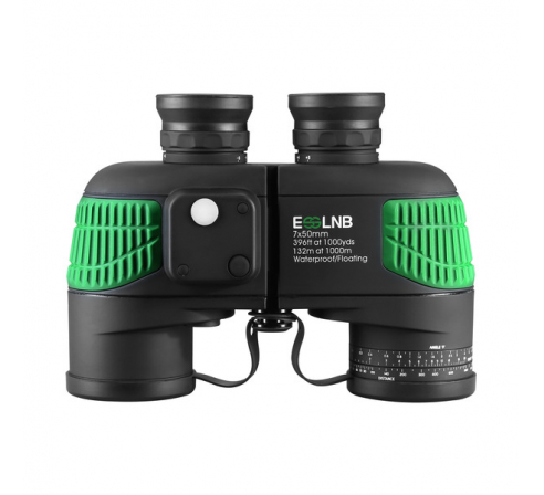 Бинокль RealArm армейский в чехле 7X50 HD W18 водонепроницаемый, с компасом по низким ценам в магазине Пневмач