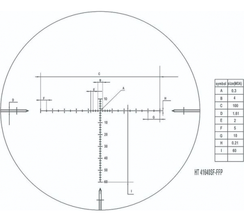 Оптический прицел DISCOVERY HT 4-16X40SF FFP  по низким ценам в магазине Пневмач