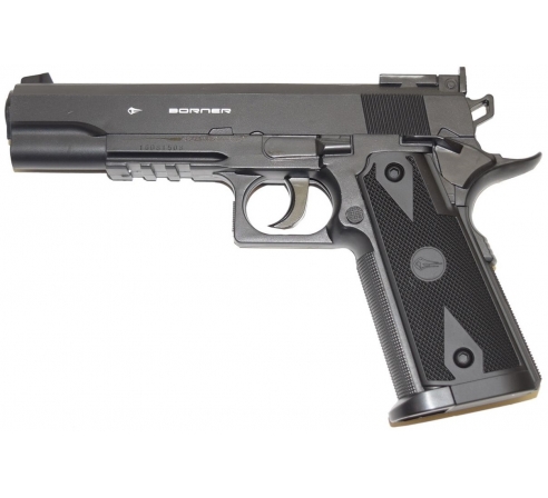 Пневматический пистолет Borner Power Win 304 (аналог кольта 1911) по низким ценам в магазине Пневмач