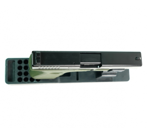 Пистолет охолощенный СХП  RETAY 17 (Glock) 9mm P.A.K, зеленый по низким ценам в магазине Пневмач