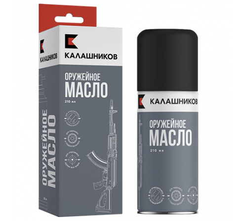 Оружейное масло Калашников; 210 мл; аэрозольный баллон по низким ценам в магазине Пневмач