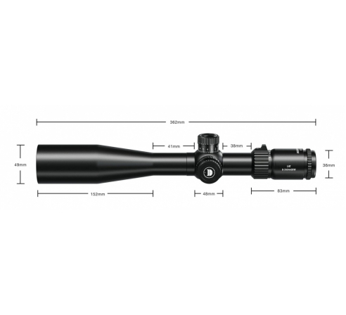 Оптический прицел DISCOVERY LHT 6-24X44SFIR FFP по низким ценам в магазине Пневмач