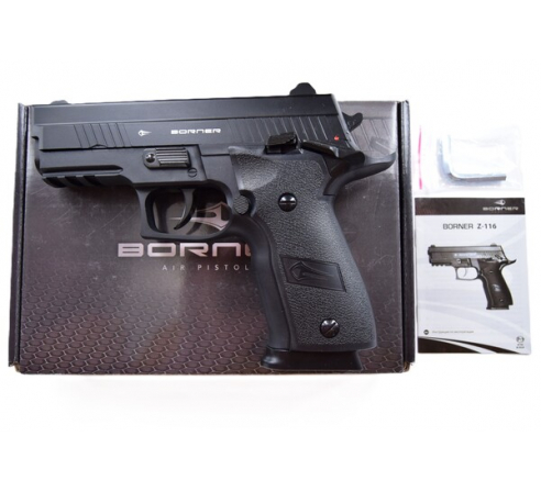 Пневматический пистолет Borner Z116 по низким ценам в магазине Пневмач
