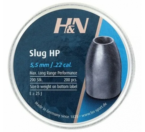 Пули пневматические H&N Slug HP 5,51 (200шт.)  1,36г по низким ценам в магазине Пневмач