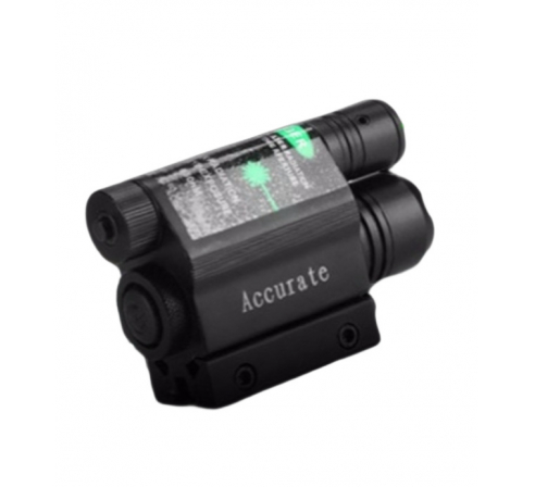 Лазерный целеуказаель (ЛЦУ) + подствольный фонарь RealArm BST-7 зел. по низким ценам в магазине Пневмач