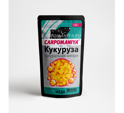 Кукуруза "Карпомания" (мягкая) 120 г по низким ценам в магазине Пневмач