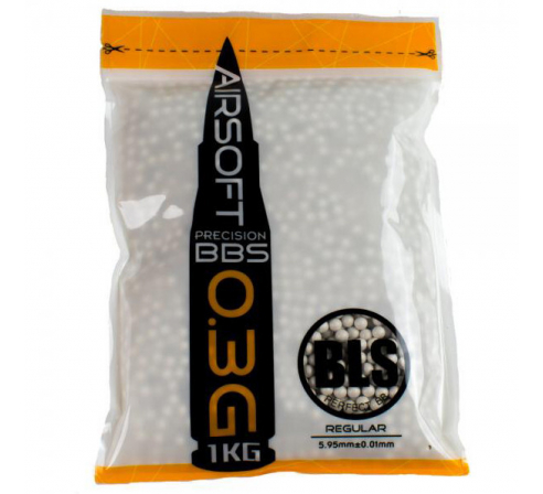Шарики BLS 0,30  (1кг, белые, пакет) (групповая тара 20 пакетов) 1KG-H30 (641060030) по низким ценам в магазине Пневмач