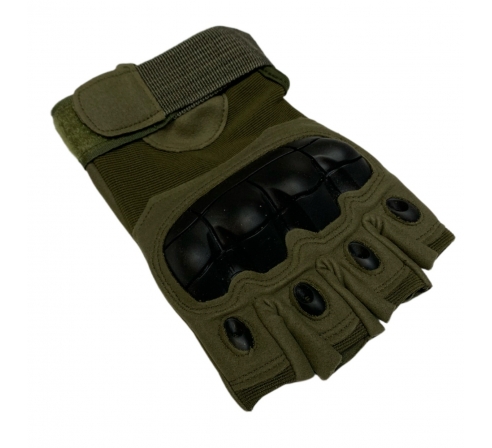 Перчатки тактические RealArm Z902 без пальцев цвета хаки  L по низким ценам в магазине Пневмач