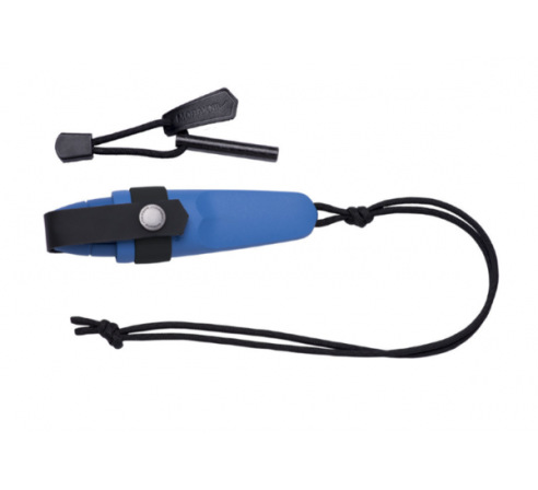 Нож Morakniv Eldris, нержавеющая сталь, цвет синий, с ножнами по низким ценам в магазине Пневмач