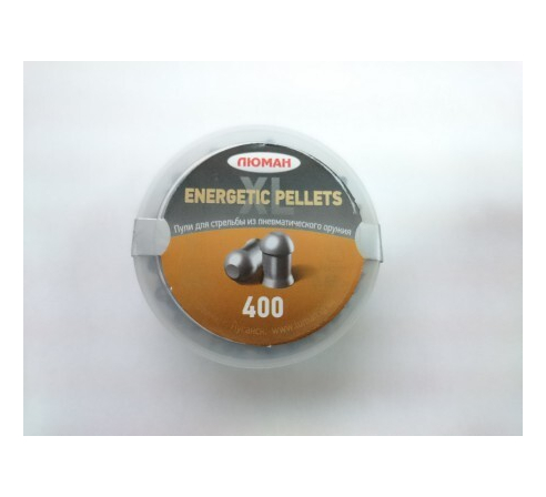 Пули пневматические Люман Energetic Pellets XL 4,5мм, 0,85г (400шт.) по низким ценам в магазине Пневмач