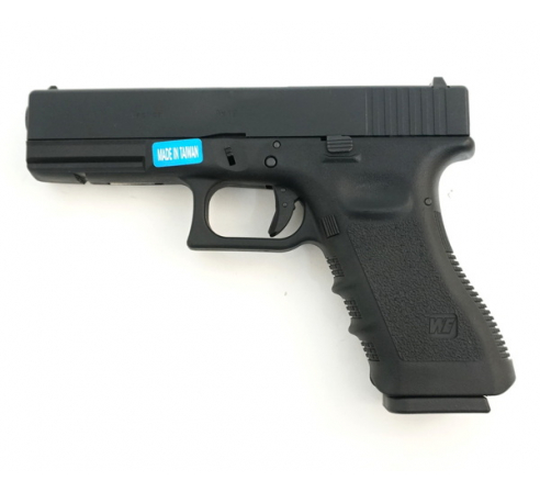 Страйкбольный пистолет WE GLOCK-17 gen3, металл слайд, WE-G001A-BK по низким ценам в магазине Пневмач