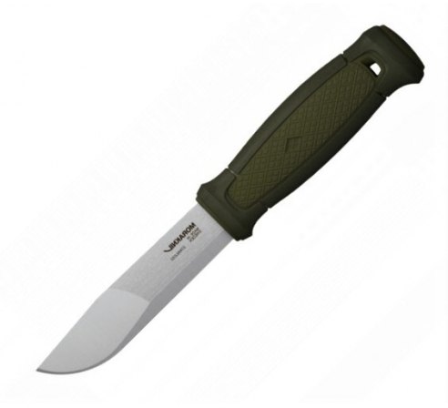Нож Morakniv Kansbol, нержавеющая сталь, прорезиненная ручка, зеленый 12634 по низким ценам в магазине Пневмач