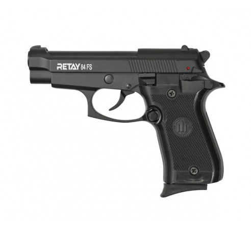 Пистолет охолощенный СХП RETAY MOD84 (beretta) 9mm P.A.K, черный по низким ценам в магазине Пневмач