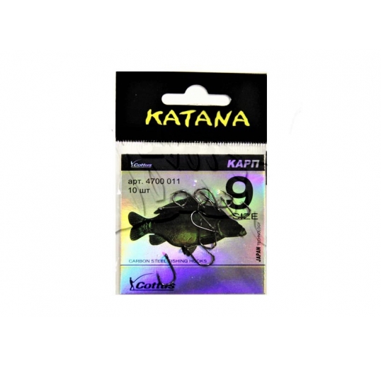 Крючки "Katana" №1-10