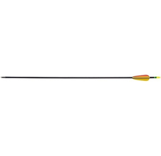 Стрела с оперением для стрельбы из лука, материал фиброглас, длина 28" (MK/MK-FA28)