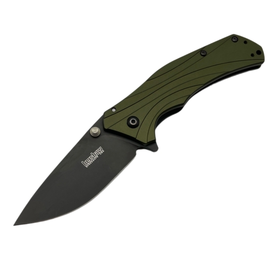 Нож KERSHAW KNOCKOUT 1870OLBLK сталь 14C28N