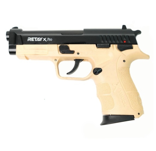 Пистолет охолощенный СХП  RETAY XPRO 9mm P.A.K, yellow