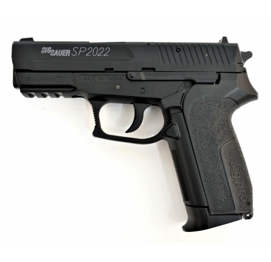 Пневматический пистолет Swiss Arms SIG SP2022 пластиковый затвор (аналог зиг зауэра 2022)