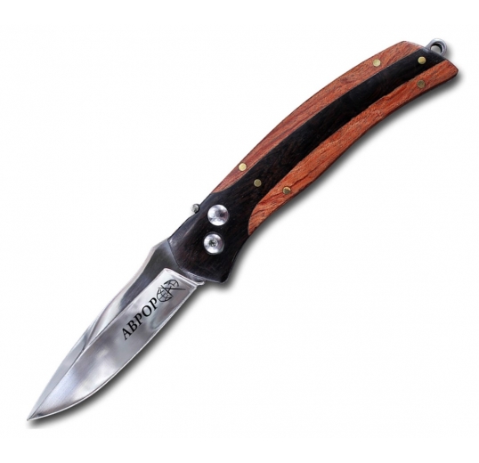Нож складной Аврора дерево чехол SA507
