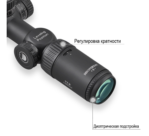 Оптический прицел DISCOVERY VT-R 3-12X42AOAC FW25 по низким ценам в магазине Пневмач