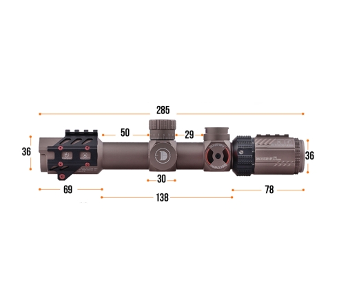 Оптический прицел DISCOVERY WG 1.2-6X24IRAI FW30 по низким ценам в магазине Пневмач