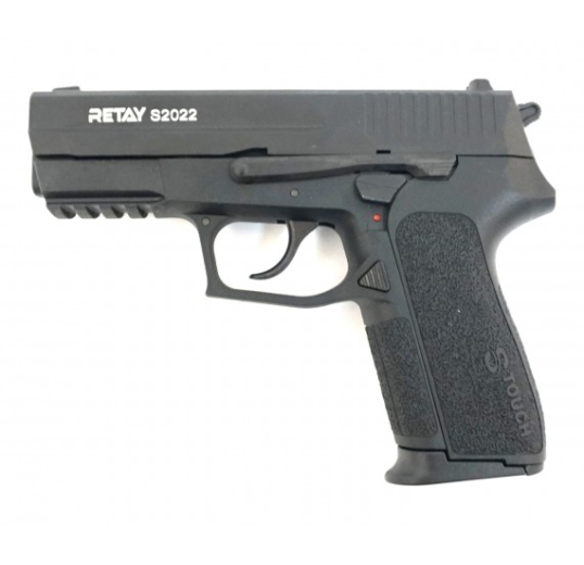 Пистолет охолощенный СХП RETAY S2022, (Sig Sauer), кал. 9mm. P.A.K, черный